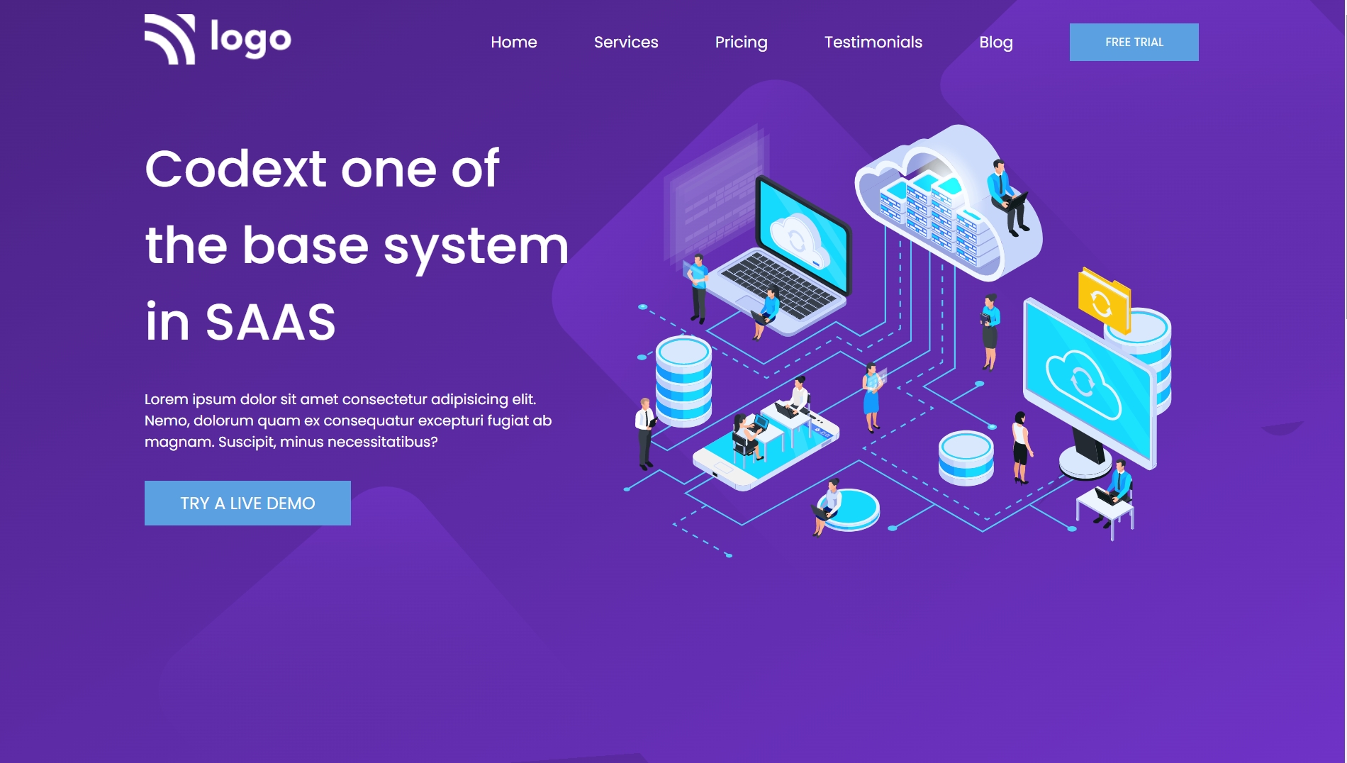 SAAS-Landing-Page